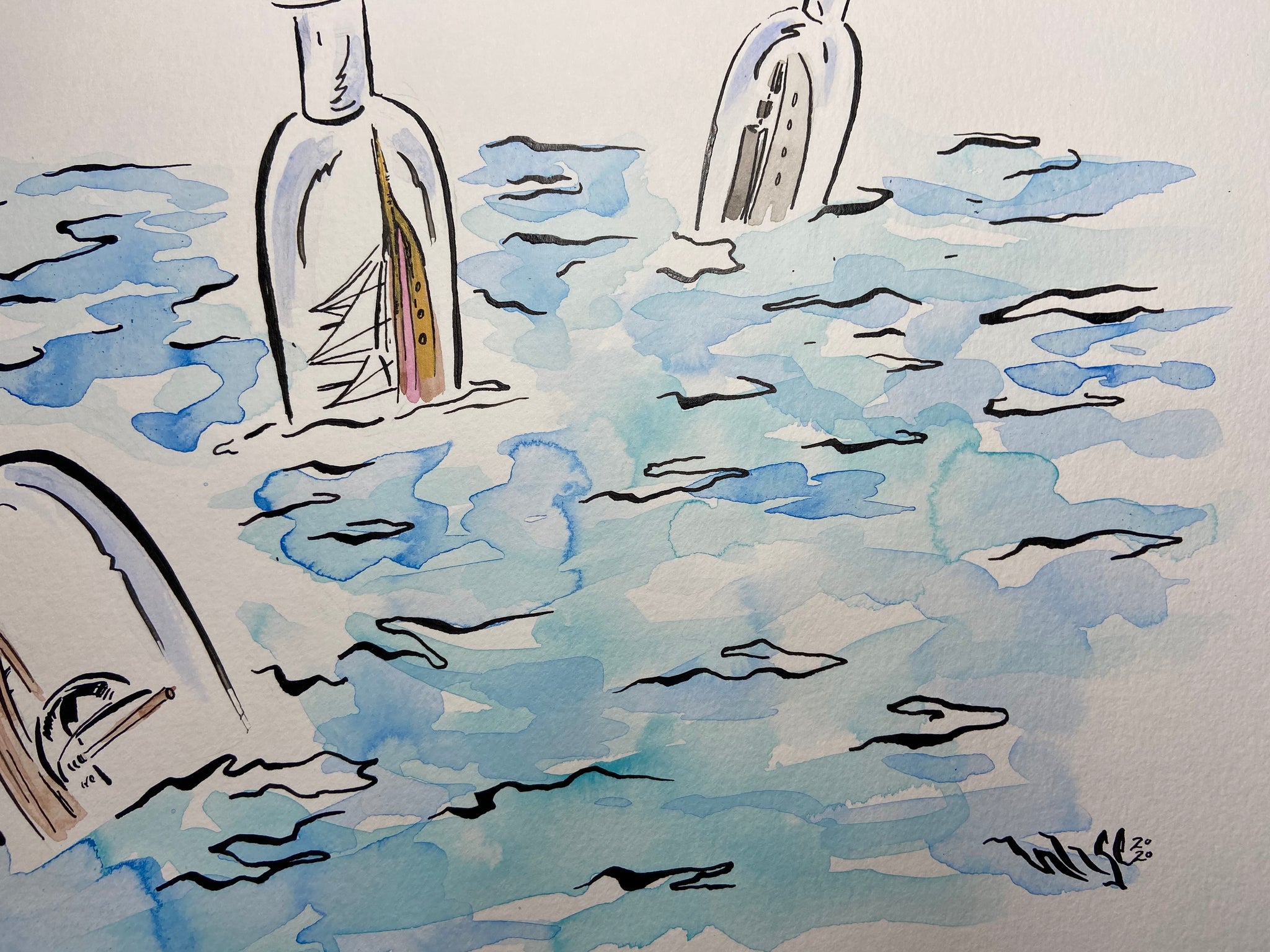 Lost at sea