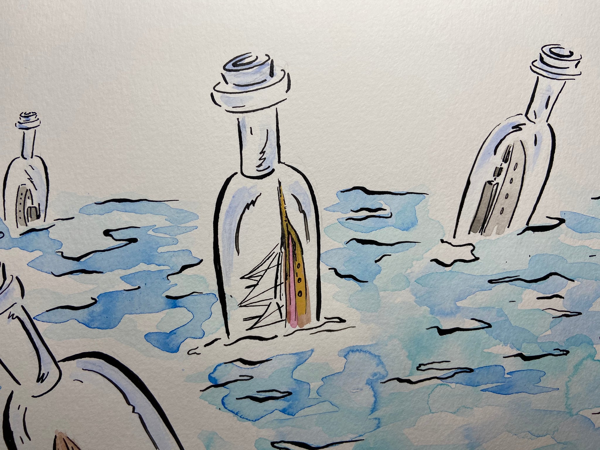 Lost at sea