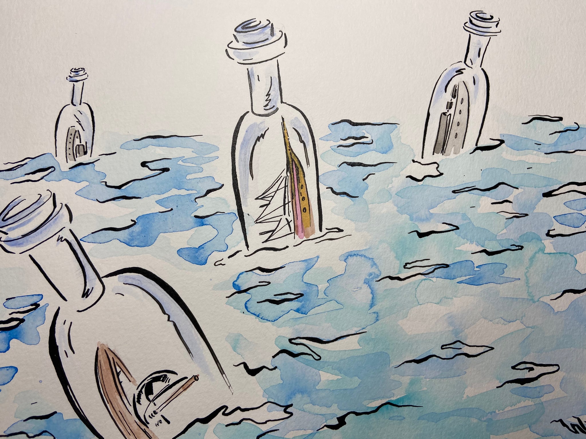 Lost at sea